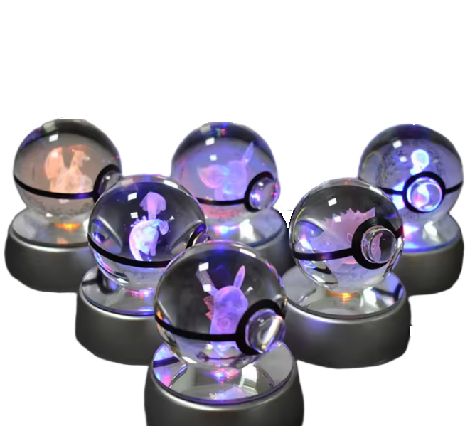 Crystal Pokeballs